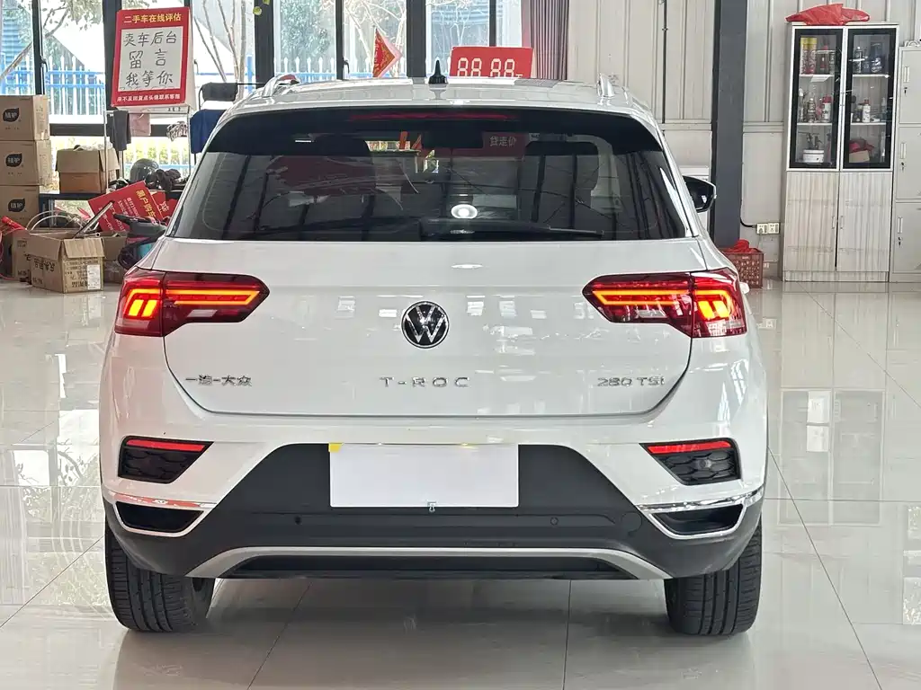 T-ROC 2022 model 280TSI DSG two-wheel drive comfort PLUS купить на сайте DeffCars