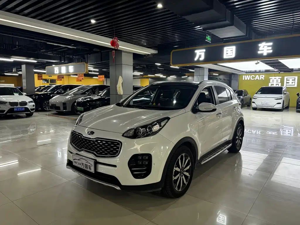 Kia KX5 2017 1.6T automatic two-wheel drive 15th anniversary special edition DLX купить на сайте DeffCars