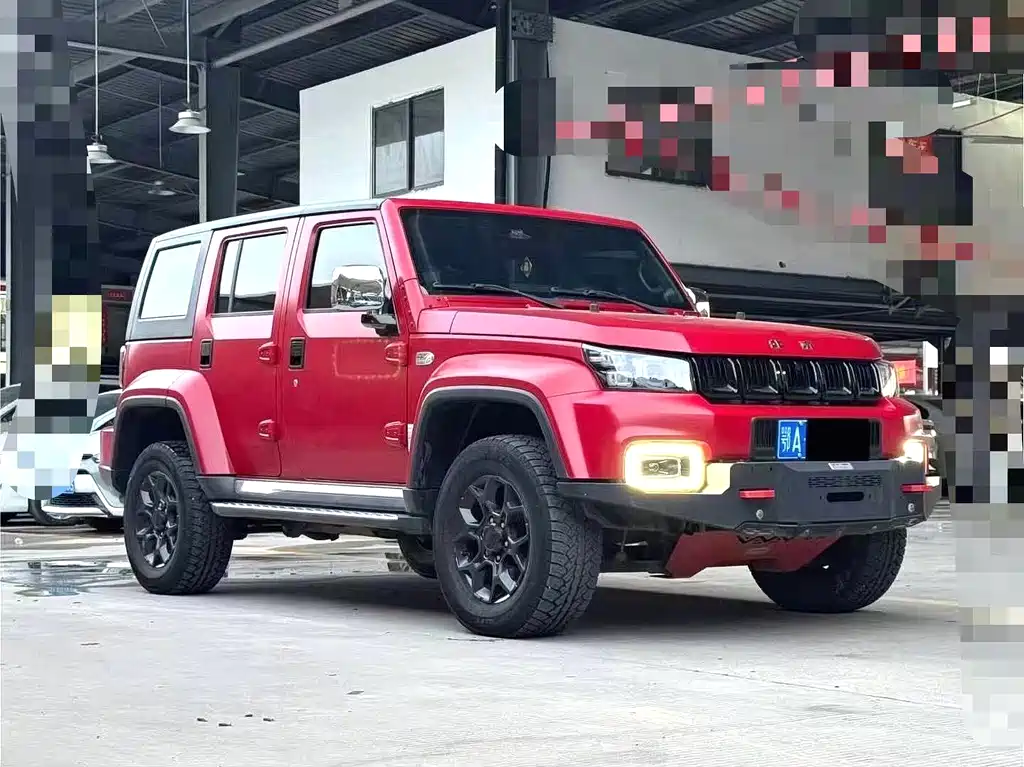 Beijing BJ40 2023 2.0D automatic four-wheel drive Blade Hero Edition knight type купить на сайте DeffCars