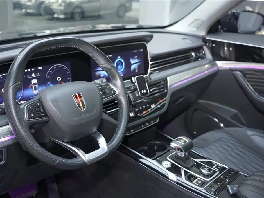 Hongqi HS5 2022 facelift 2.0T Zhilian Qixiang four-wheel drive version купить на сайте DeffCars