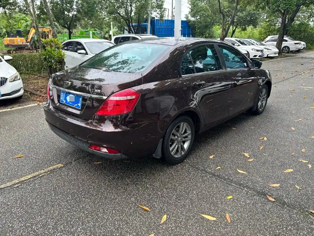 Emgrand 2017 sedan million model 1.5L CVT upward version купить на сайте DeffCars