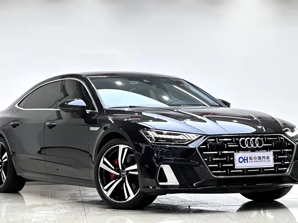 Audi A7L 2022 45 TFSI quattro S-line far-sighted flow crystal package купить на сайте DeffCars