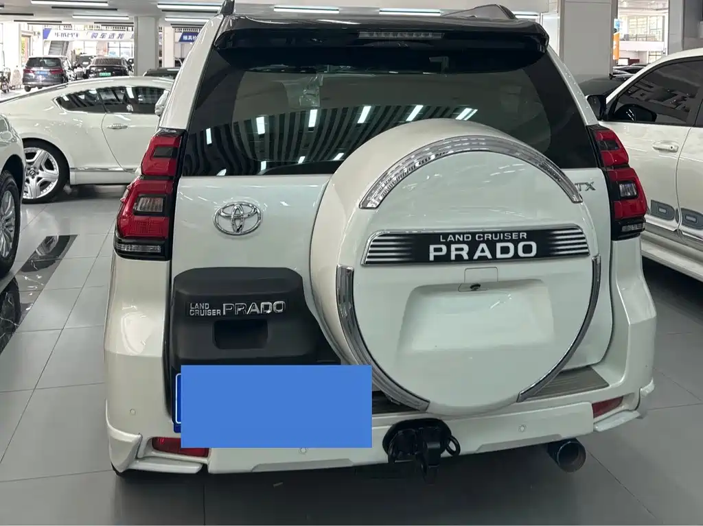 Prado 2019 3.5L automatic TX-L exclusive version with rear mounted spare tire купить на сайте DeffCars