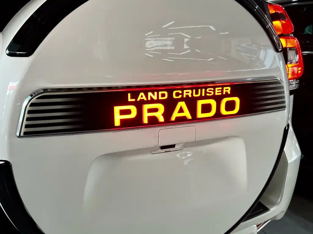 Prado 2018 3.5L automatic TX-L rear mounted spare tire купить на сайте DeffCars