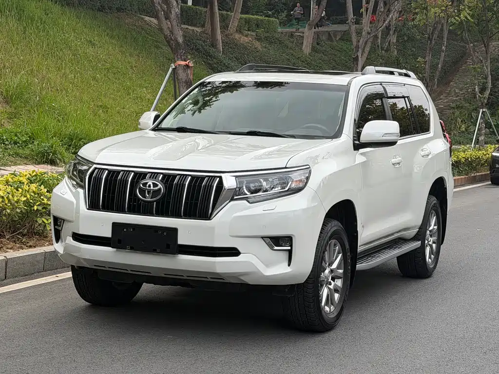 Prado 2018 3.5L automatic TX-L NAVI rear mounted spare tire купить на сайте DeffCars