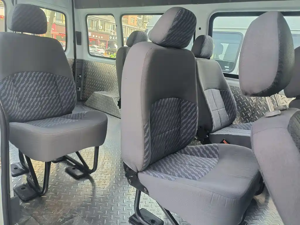 Teshun 2019 2.8T commercial long-axle mid-top 6-seater rear single tire National VI JX493 купить на сайте DeffCars