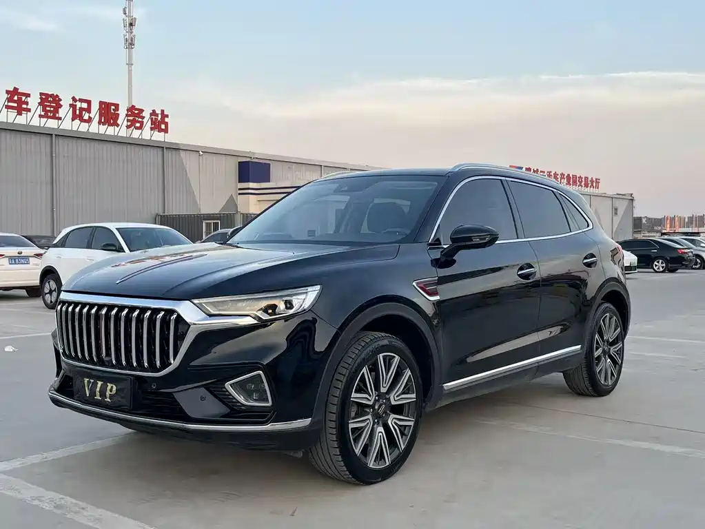 Hongqi HS5 2022 facelift 2.0T Zhilian Qixiang four-wheel drive version купить на сайте DeffCars