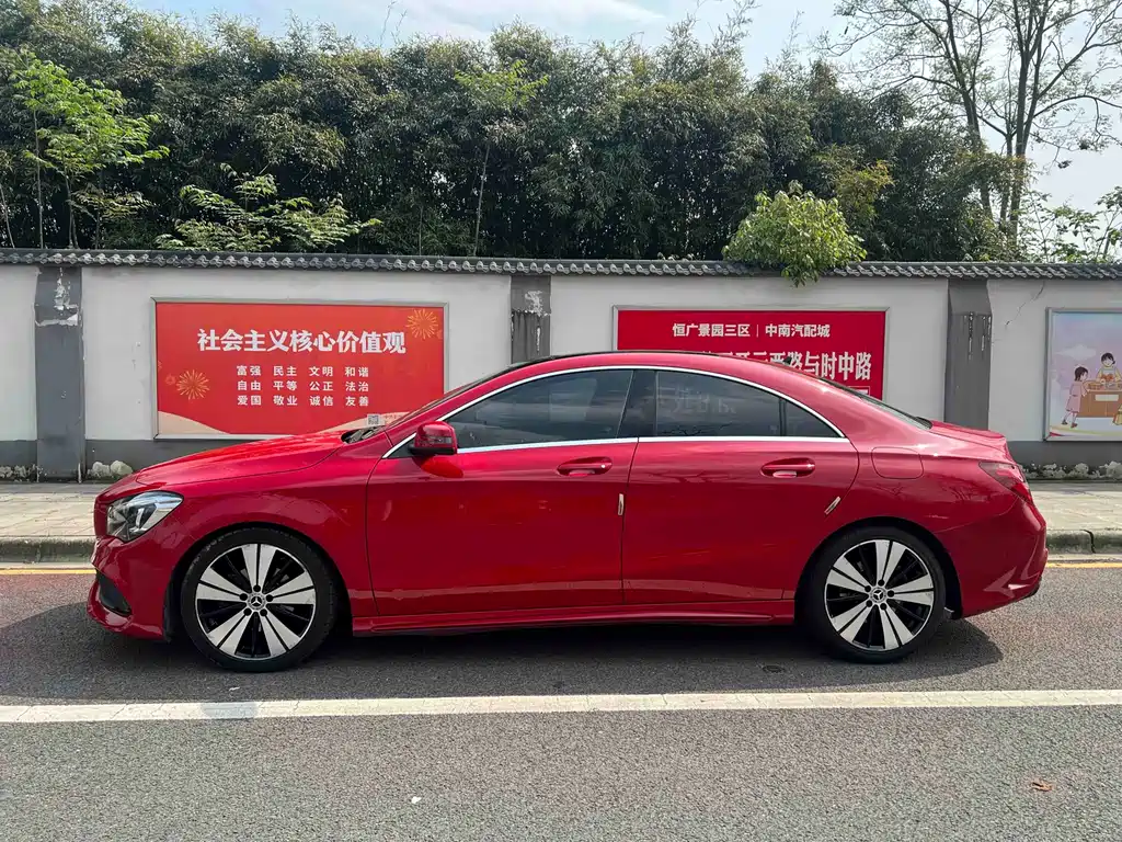 Mercedes-Benz CLA imported 2017 facelift CLA 200 fashion model купить на сайте DeffCars