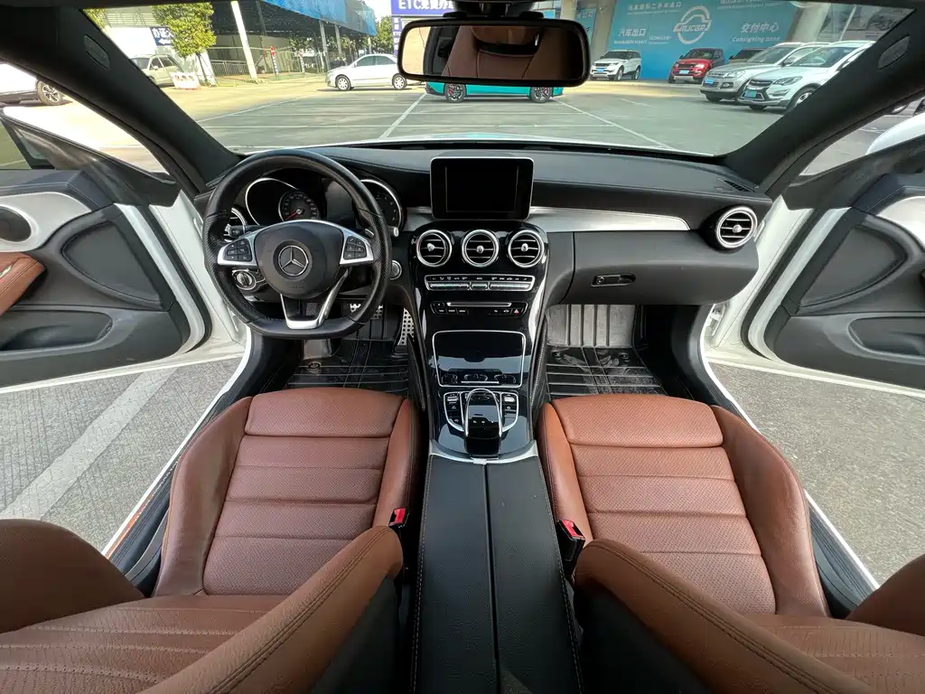 Mercedes-Benz C-class imported 2017 facelift C 200 coupe version купить на сайте DeffCars