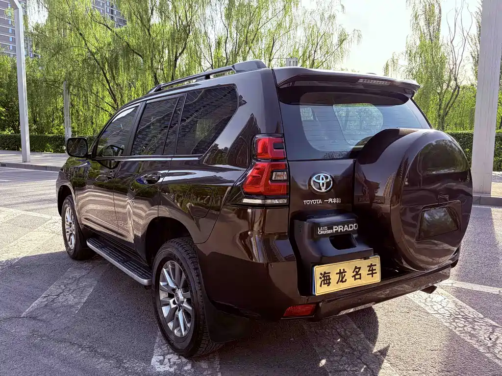 Prado 2018 3.5L automatic TX-L rear mounted spare tire купить на сайте DeffCars