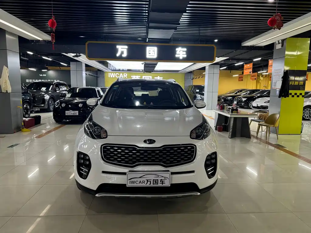 Kia KX5 2017 1.6T automatic two-wheel drive 15th anniversary special edition DLX купить на сайте DeffCars