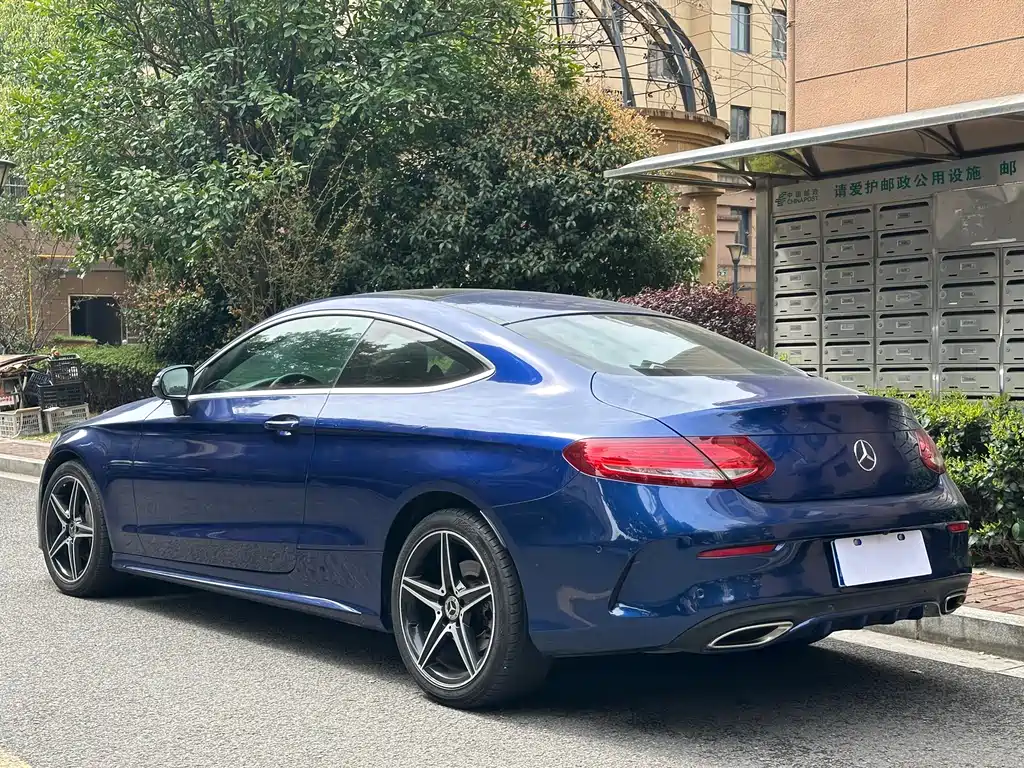 Mercedes-Benz C-class imported 2017 facelift C 200 coupe version купить на сайте DeffCars