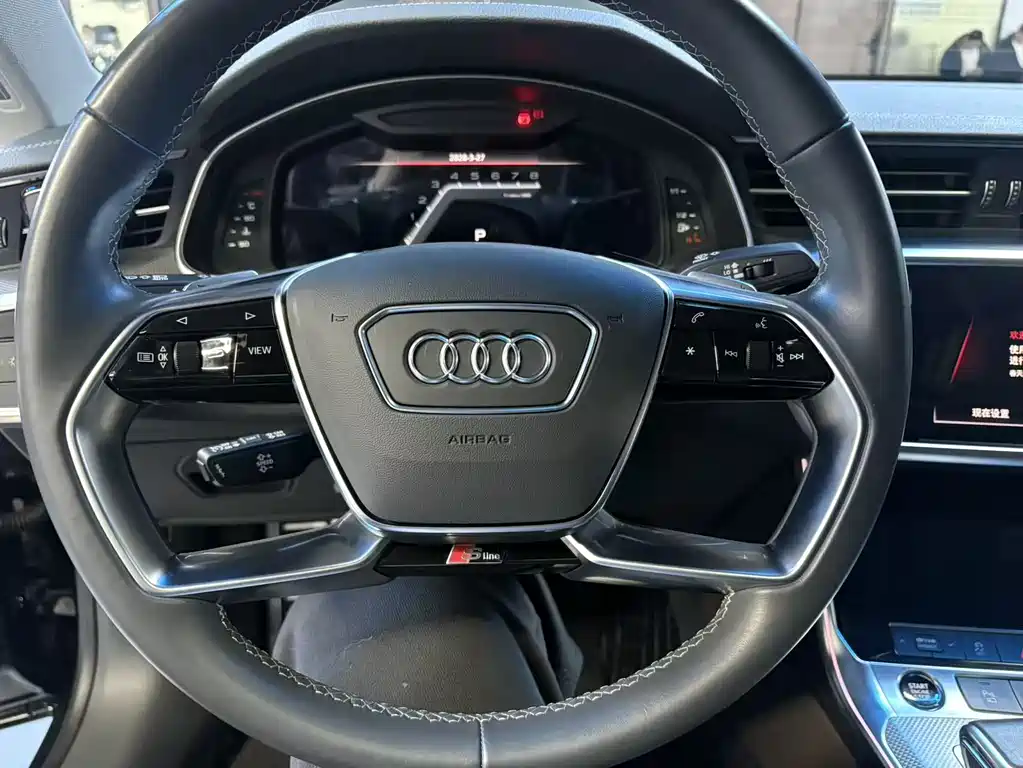 Audi A7L 2022 45 TFSI quattro S-line long-distance obsidian suit купить на сайте DeffCars