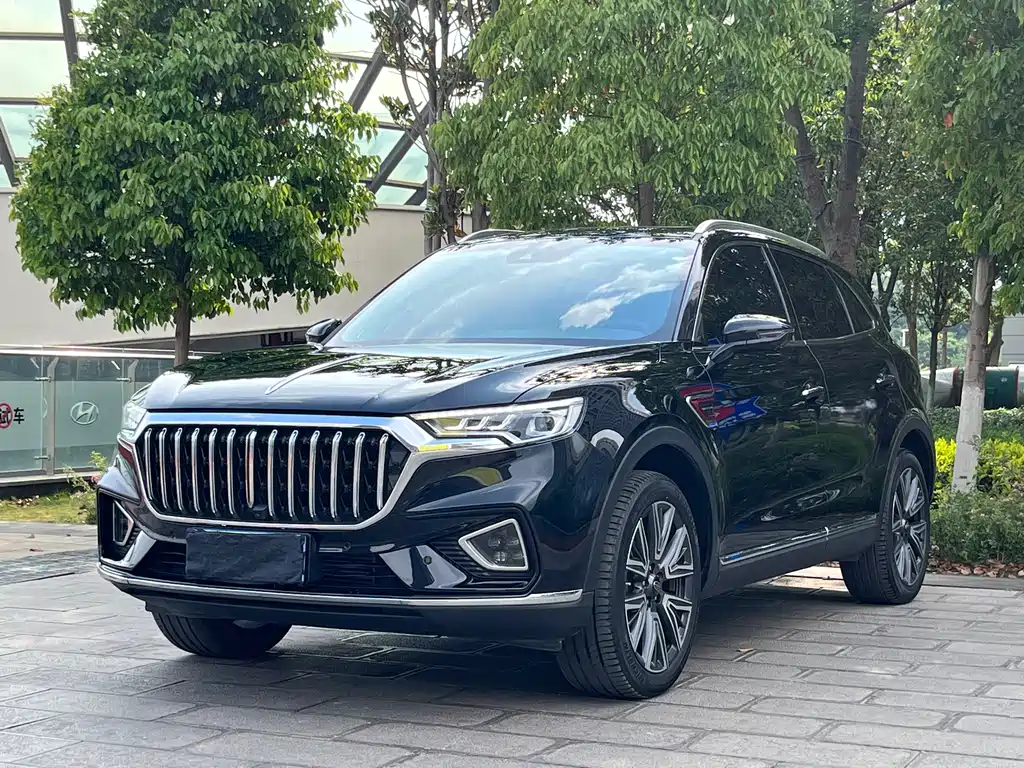 Hongqi HS5 2022 facelift 2.0T Zhilian Qixiang four-wheel drive version купить на сайте DeffCars