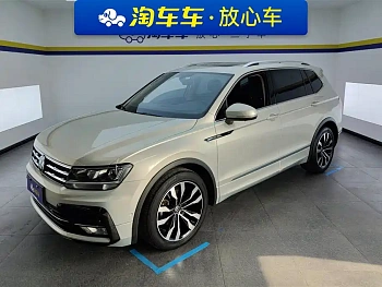 Tiguan L 2021 330TSI automatic two-wheel drive R-Line version купить на сайте DeffCars