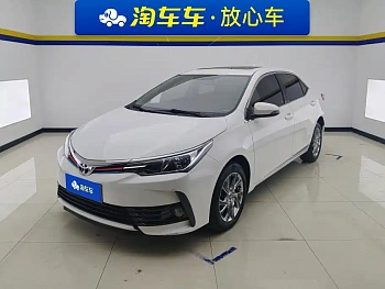 Corolla 2017 facelift 1.2T S-CVT GL-i leather version купить на сайте DeffCars