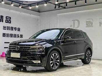 Tiguan L 2021 330TSI automatic two-wheel drive R-Line version купить на сайте DeffCars