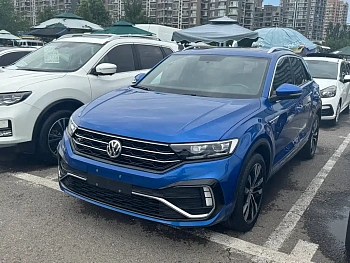 T-ROC Tange 2021 model facelift 280TSI DSG two-wheel drive R-Line Pro Smart Connect Edition купить по цене 2 030 068 ₽  на сайте DeffCars