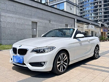 BMW 2 Series imported 2015 220i convertible coupe leading model купить на сайте DeffCars