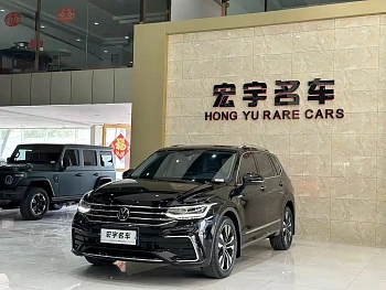 Tiguan L 2023 330TSI automatic two-wheel drive R-Line version купить на сайте DeffCars