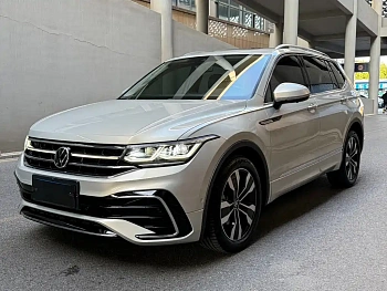 Tiguan L 2022 330TSI automatic two-wheel drive R-Line flagship version купить на сайте DeffCars