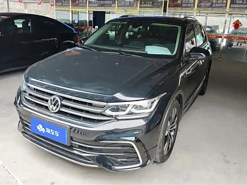 Tiguan L 2022 380TSI automatic four-wheel drive R-Line flagship version 7 seats купить на сайте DeffCars