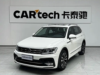 Tiguan L 2021 330TSI automatic two-wheel drive R-Line version купить на сайте DeffCars