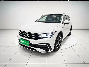 Tiguan L 2022 330TSI automatic two-wheel drive R-Line version купить на сайте DeffCars