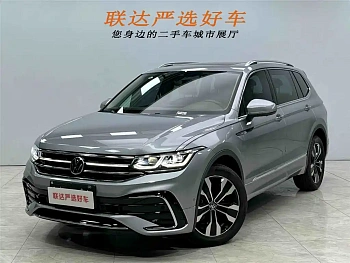 Tiguan L 2022 380TSI automatic four-wheel drive R-Line flagship version 7 seats купить на сайте DeffCars