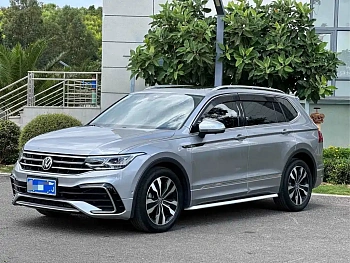 Tiguan L 2021 380TSI automatic four-wheel drive R-Line flagship version 7 seats купить на сайте DeffCars