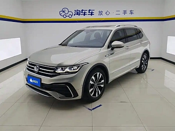Tiguan L 2022 330TSI automatic two-wheel drive R-Line flagship version купить на сайте DeffCars