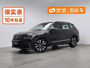 Tiguan L 2024 330TSI automatic two-wheel drive R-Line version купить на сайте DeffCars