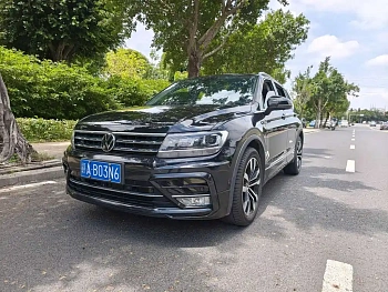 Tiguan L 2021 330TSI automatic two-wheel drive R-Line version купить на сайте DeffCars