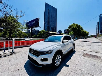 T-ROC 2021 facelift 280TSI DSG two-wheel drive comfortable intelligent connected version купить на сайте DeffCars