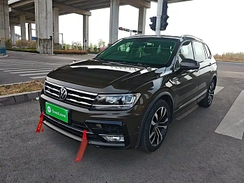 Tiguan L 2021 330TSI automatic two-wheel drive R-Line version купить на сайте DeffCars