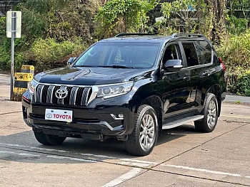 Prado 2018 3.5L automatic VX NAVI rear mounted spare tire купить на сайте DeffCars