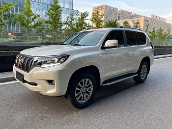 Prado 2018 3.5L automatic TX-L NAVI rear mounted spare tire купить на сайте DeffCars