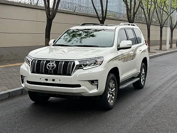 Prado 2018 3.5L automatic VX NAVI rear mounted spare tire купить на сайте DeffCars
