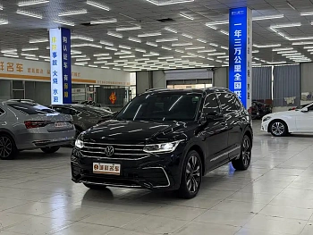 Tiguan L 2024 330TSI automatic two-wheel drive R-Line version купить на сайте DeffCars