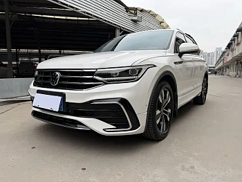 Tiguan L 2022 330TSI automatic two-wheel drive R-Line version купить на сайте DeffCars