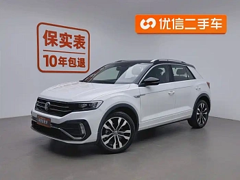 T-ROC Tange 2021 model facelift 280TSI DSG two-wheel drive R-Line Pro Smart Connect Edition купить по цене 1 910 886 ₽  на сайте DeffCars