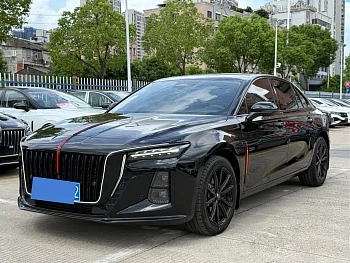 Red Flag Hongqi H5 2025 2.0T automatic black shadow version купить на сайте DeffCars