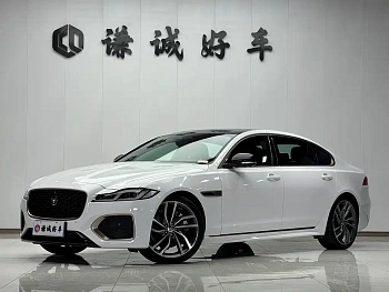Jaguar XFL 2024 2.0T P300 four-wheel drive flagship sports gold version купить на сайте DeffCars