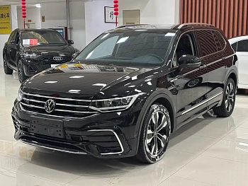 Tiguan L 2024 330TSI automatic two-wheel drive R-Line version купить на сайте DeffCars