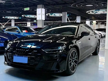 Audi A7L 2022 45 TFSI quattro S-line long-distance obsidian suit купить на сайте DeffCars