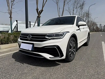 Tiguan L 2022 330TSI automatic two-wheel drive R-Line version купить на сайте DeffCars