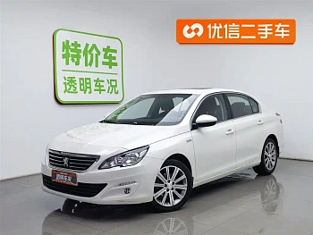 Peugeot 408 2015 1.2T automatic luxury version купить на сайте DeffCars